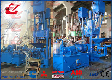 स्वस्थ आकार धातु ब्रिकेटिंग मशीनें खिला प्रणाली के साथ Y83-6300