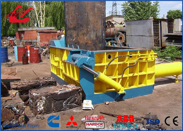 लोकप्रिय स्टेनलेस स्टील स्क्रैप धातु बेलर, मोड़ - आउट स्टाइल बालिंग प्रेस मशीन 250 टन