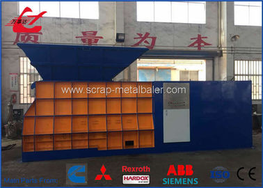 स्वचालित स्क्रैप धातु शीयर बॉक्स मुंह काटना मशीन 1400 ब्लेड लंबाई 10 टन क्षमता