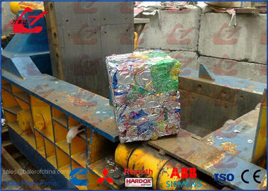 खरीदें पेय Cans धातु स्क्रैप Baling मशीन सीमेंस मोटर के साथ धातु शेविंग्स Compactor online manufacture