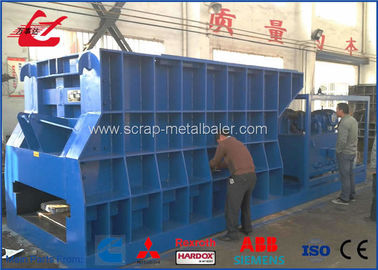 बॉक्स प्रकार हाइड्रोलिक धातु स्क्रैप कतरनी कंटेनर मिश्रित स्क्रैप 1400 मिमी ब्लेड लंबाई काटने के लिए मशीन