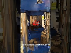 एल्यूमीनियम कॉपर चिप्स के लिए भारी शुल्क स्क्रैप मेटल ब्रिकेटिंग मशीनें